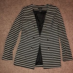 Striped Blazer